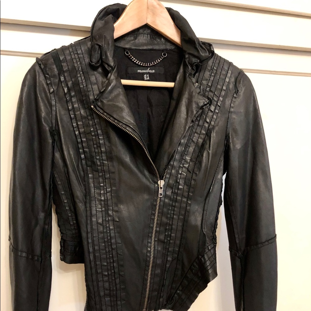 Muubaa Leather Jacket - Picture 2 of 5